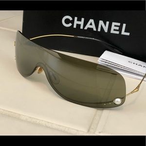 Vintage Chanel Pearl Rimless Sunglasses - 4054H LN